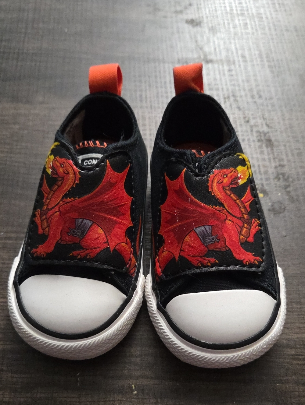 Converse Dungeons & Dragons Chuck Taylor All Star Kids Black Dragon Shoes